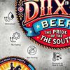 Vintage Dixie Beer Metal Tin Sign Southern Brewery Wall Decor Durable Unique Gift