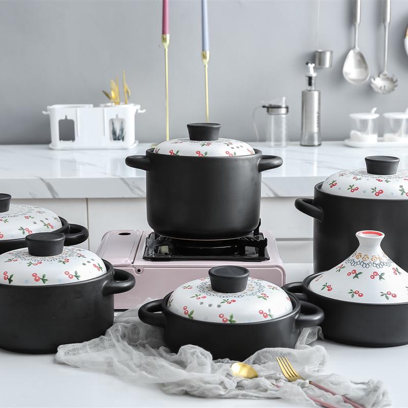 Керамическая жаропрочная кастрюля для тушения в домашних условиях