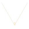 MILTON STELLE Simple Gold Ball 14K GOLD Necklace MSJ-N9042YGOO