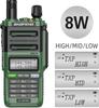 Baofeng UV 9R Pro V2 IP68 Водонепроницаемая Рация Трехмощная Зарядка Type-C Двухдиапазонная Любительская CB Радиостанция Двусторонняя Радиостанция UV 9R Plus