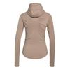 adidas Женский спортивный топ с капюшоном Stella McCartney, влагоотводящий, быстросохнущий KF4033