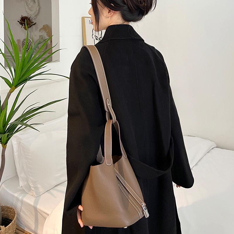 Genuine Leather Cowhide Adjustable Shoulder Strap for Handbags and Belt Bags