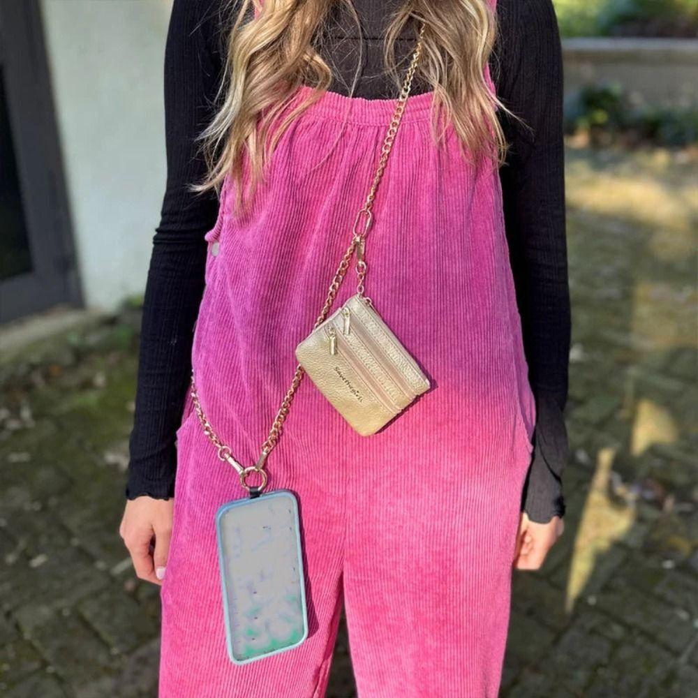 Hanging Cord Pocket Phone Lanyard Crossbody Clip And Go Strap  Phone Charm