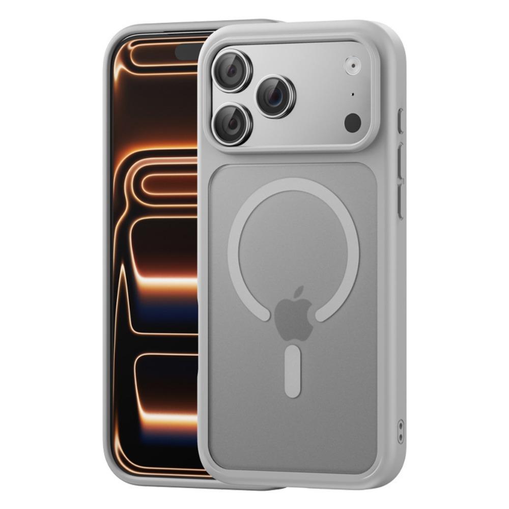 Для Magsafe Матовый Прозрачный Чехол для Телефона для iPhone 17 Air 16 15 14 Plus 13 12 17 Pro Max Магнитный Беспроводная Зарядка Ударопрочный Чехол