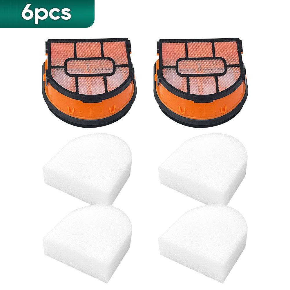 Compatible for Shark WD201/  WD201C / WD100 / WD101 / WD200 / AW201  / AW302 HydroVac Vacuum Accessories Roller Brush Filter