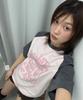 ISTKUNST Hideout Raglan Tee_Pink(Ik2Emmt503A)