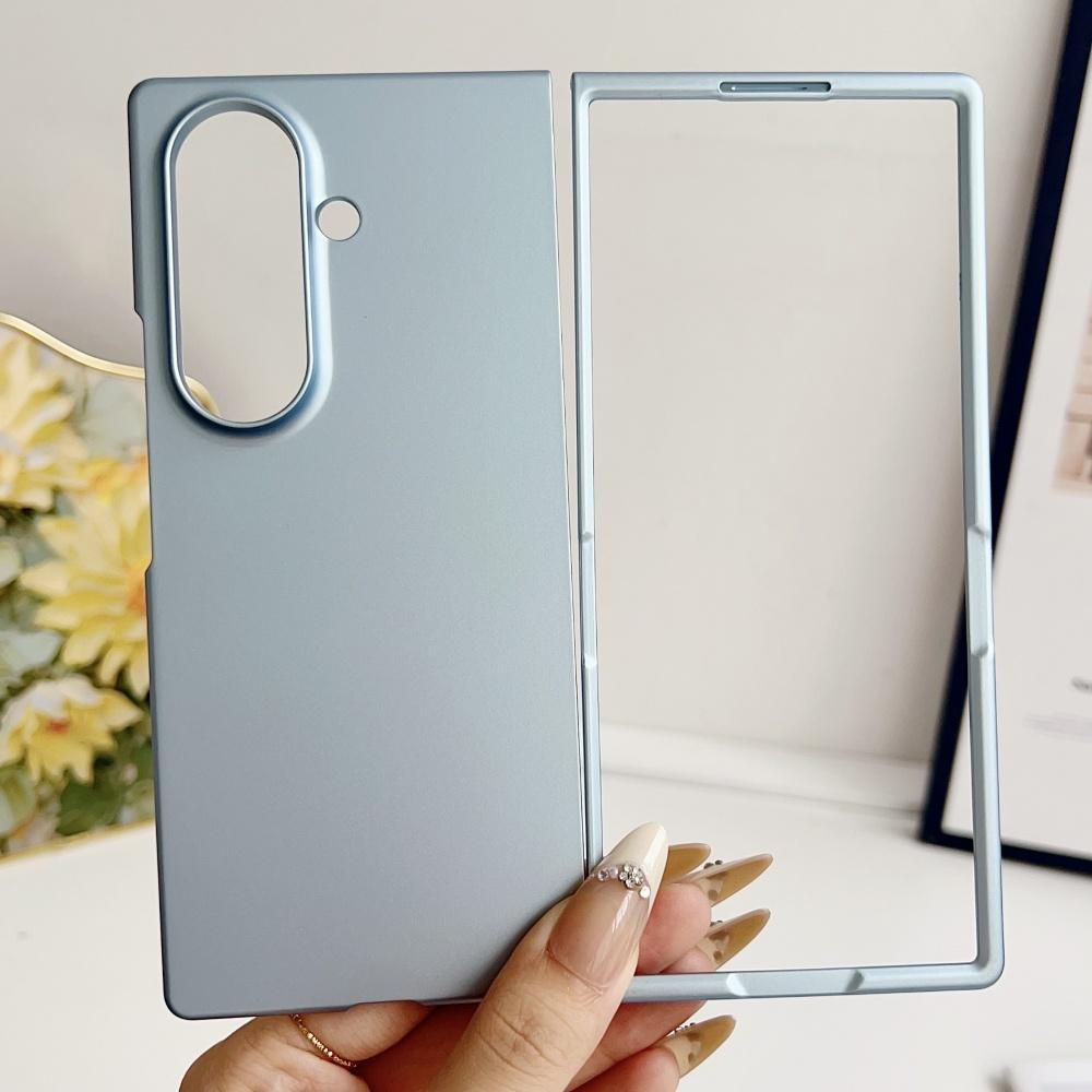 Матовый чехол из ПК для Samsung Galaxy Z Fold 7 Fold6 Fold5 Fold4 Fold3 5G Ультратонкий ударопрочный защитный чехол для Samsung Fold 6