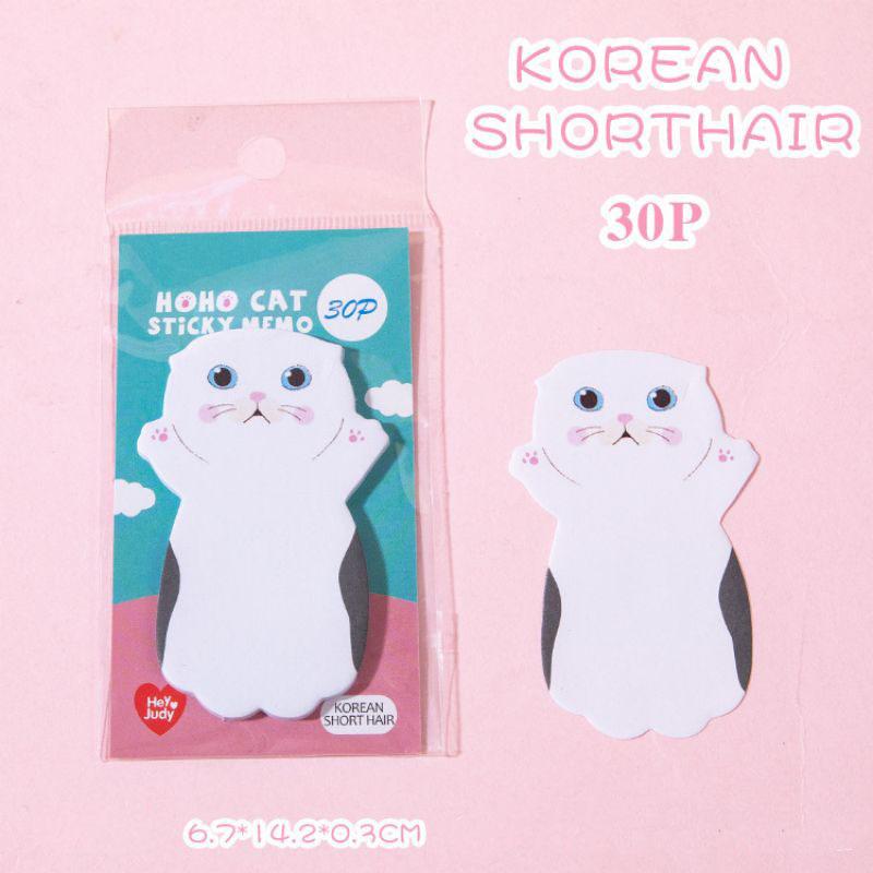 Kawaii Kitty стикер для заметок, блокнот для скрапбукинга, школьные канцелярские принадлежности, подарочная закладка, 1 шт.