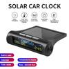 Digital Clock With Date Temperature Display 1pc Solar