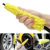2PCS PP Wheel Cleaner Brush Yellow Wheel Hub Brushes New Scrub Duster  Car Wheel Wash