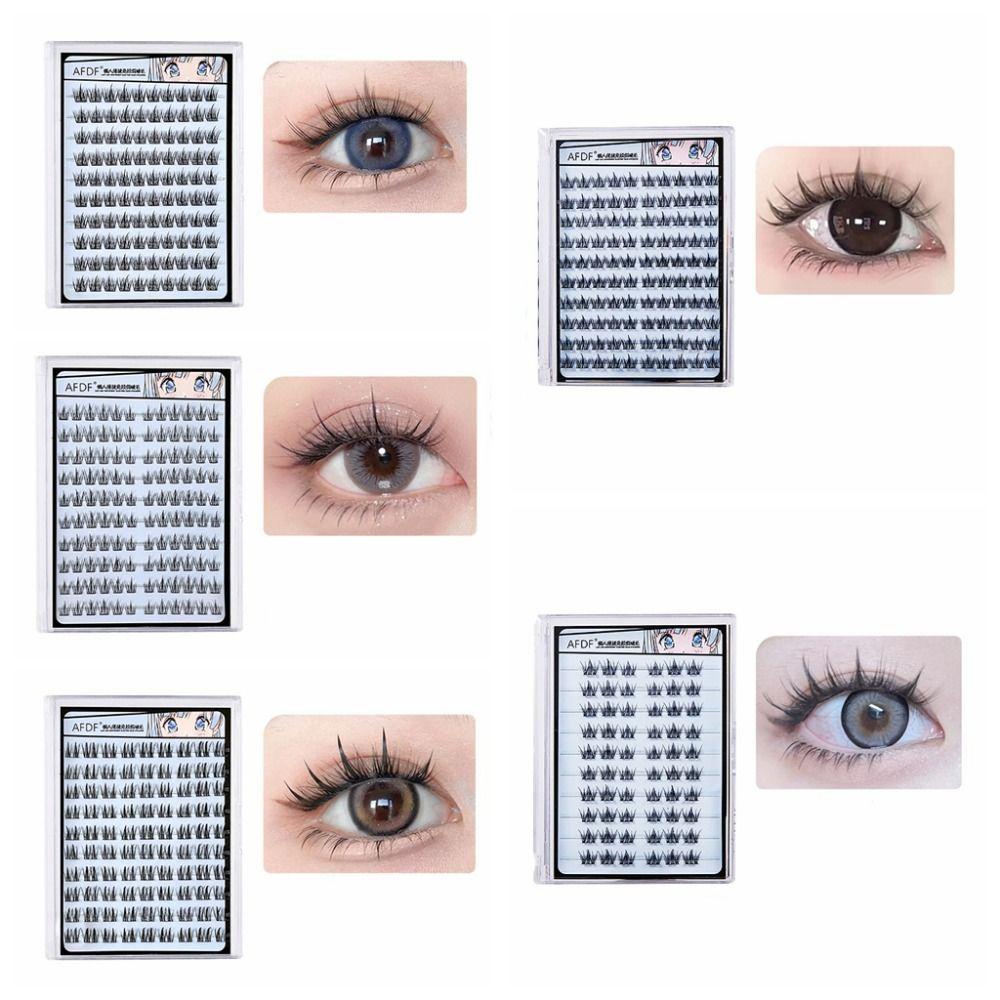 Накладные ресницы для наращивания ресниц, пушистые клеевые накладные ресницы, инструмент для макияжа