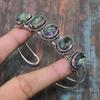 Mystic Topaz Gemstone Handmade 925 Sterling Silver Cuff Bangle Adjustable For Her