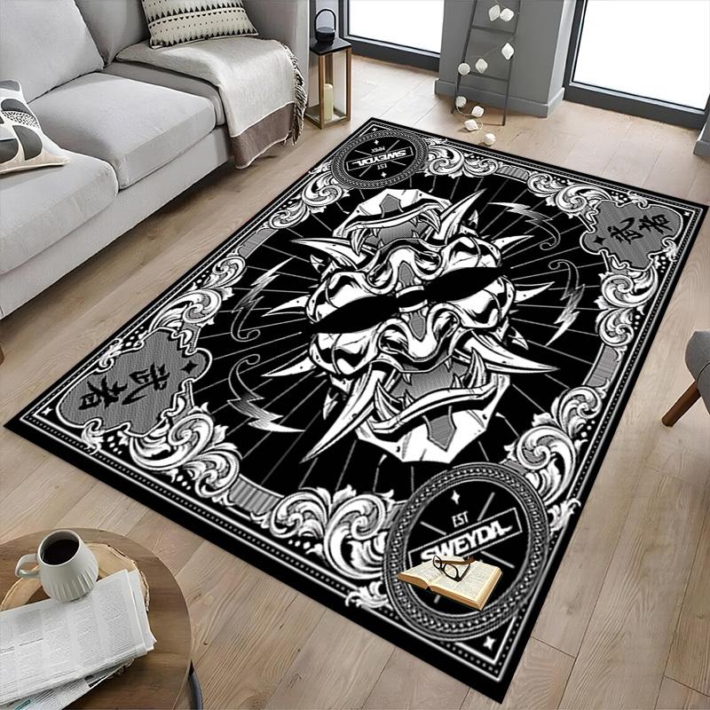 1PC Sweyd Art Non-Slip Floor carpet, suitable for Office, bedroomand playrooms. It can also be used as a sofa footrest cover-T63