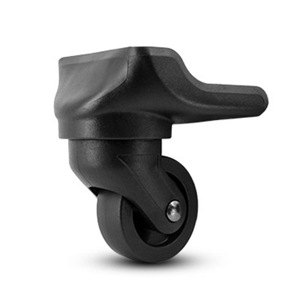 Сверхпрочные сменные колеса для багажа, вращение на 360 градусов, 4 шт., прочные для ремонта, черные