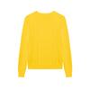 Polo Ralph Lauren SS23 Solid Color Logo Embroidered Cable Knit Sweater Women Sweater Yellow WMPOSWENC020616-700