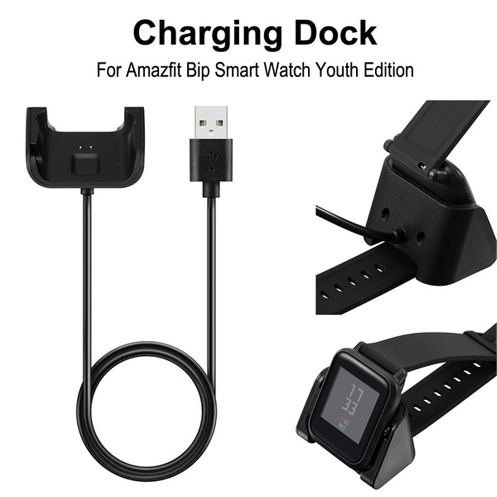 Travel Replacement For Huami Amazfit Bip Fast Charger Smart Watch Charger Cable Charging Dock