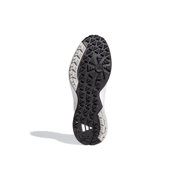 adidas Дышащие низкие кроссовки для марафона мужские белые с серым широкие FX6631