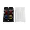 Universal 12 Ways Fuse Block Car Fuse Holder With Negative Electrode Vehicle Fuse Box Auto Fuse