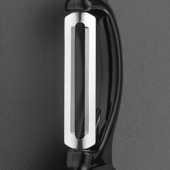 Поворотная овощечистка с удалителем пятен Лезвия из нержавеющей стали Овощечистка для фруктов с эргономичной ручкой Легко чистить