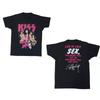 KISS 1987 Crazy Nights Пол Стэнли черный 2 стороны Футболка Унисекс Футболка