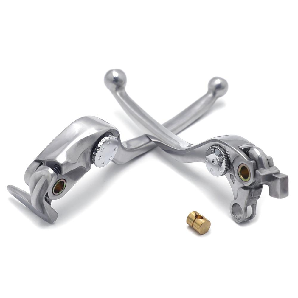 Brake Clutch Hand Levers for Suzuki GSX-R 1000 2007-2008 Silver Aftermarket Motorcycle Parts & Accessories