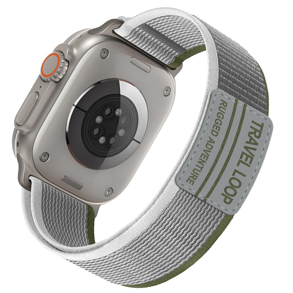 Нейлоновый ремешок для умных часов Ultra 2 10 46 мм 9 8 7 49 мм 45 мм 41 мм 44 мм 40 мм 42 мм 38 мм для умных часов серии 6 SE 5 4 3 2 1 спортивный мужской ремешок