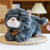 Stuffed Doll Simulation Cat Plush Toys Fluffy Animal Cartoon Kitty Dolls  Car Decor