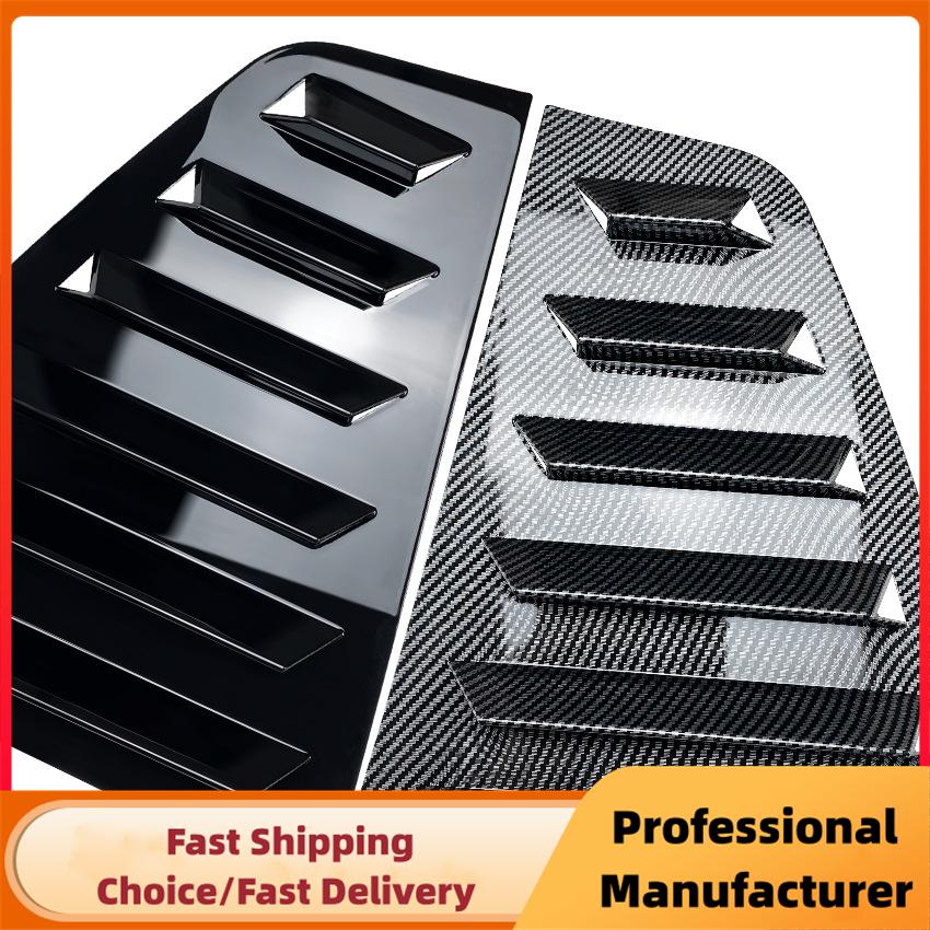 Пара спойлеров для заднего бокового окна для VW Golf 5 Golf 6 Golf 7 MK5 MK6 MK7 MK7.5 2003-2020, жалюзи, жалюзи, воздуховоды