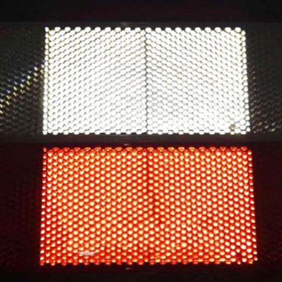 2 шт. безопасные светоотражающие прочные автомобильные наклейки практичные аксессуары безопасность автомобиля светоотражающие наклейки для грузовика