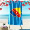 Djurgardens IF Print Beach Towel, Large Soft Quick Dry Towel for Beach Camping Swimming