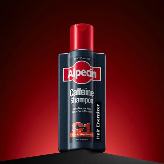 Alpecin Caffeine Shampoo C1 375ml Special Set (+Liquid 75ml+Pump)