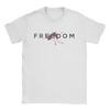Men's and Women's Printed T-Shirt Charlie Kirk Freedom Blood Hipster Cotton Tees Short Sleeve RIP Male T Shirts O Neck Tops 3XL