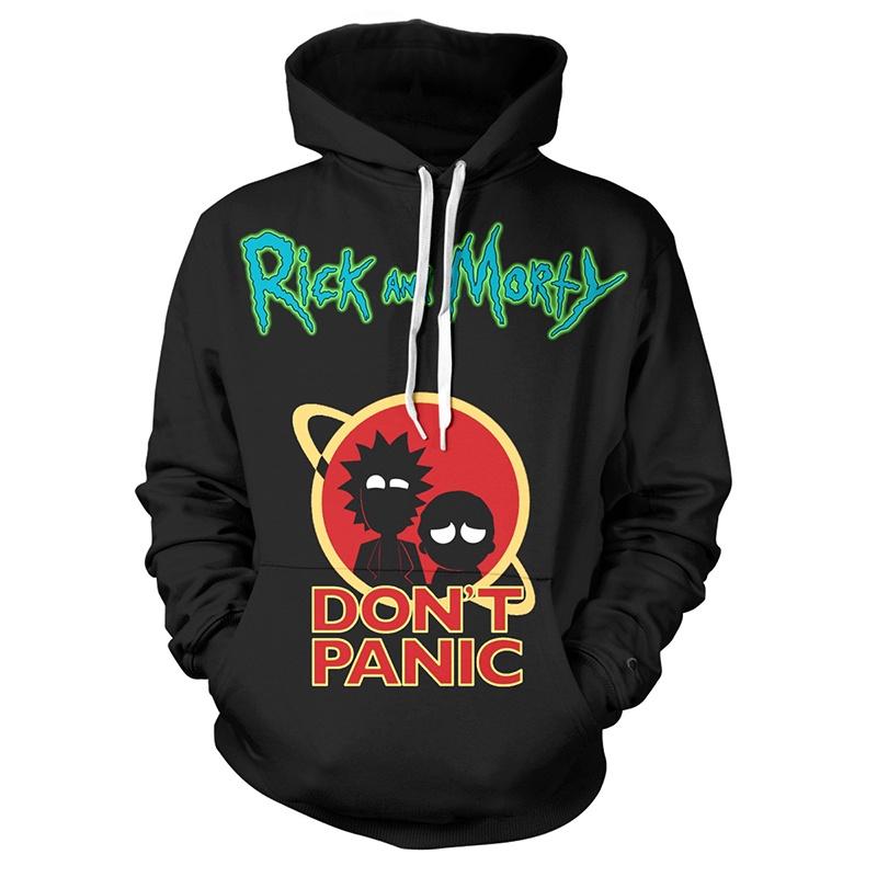 Cartoon Rick And Morty 3d Print Casual Hoodies Women Men Sweatshirt Pullover New