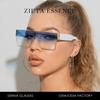 Fashion Square Men'S And Women'S Driving Sunscreen Sunglasses Integrated Sunglasses Classic Trendy Sunglasses Retro