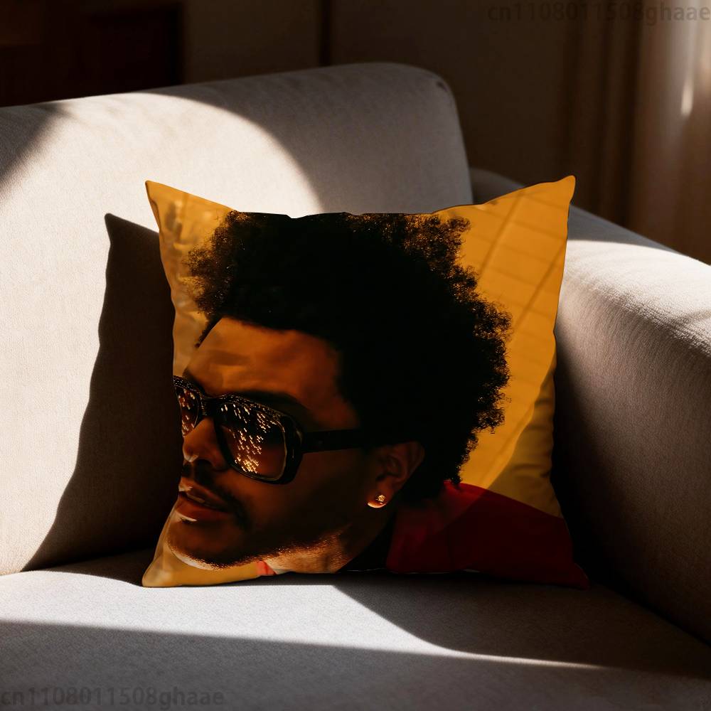 The Weeknd XO Наволочка Антипылевой клещ Наволочка Невидимая молния Шелковистый короткий плюш Чехол для диванной подушки