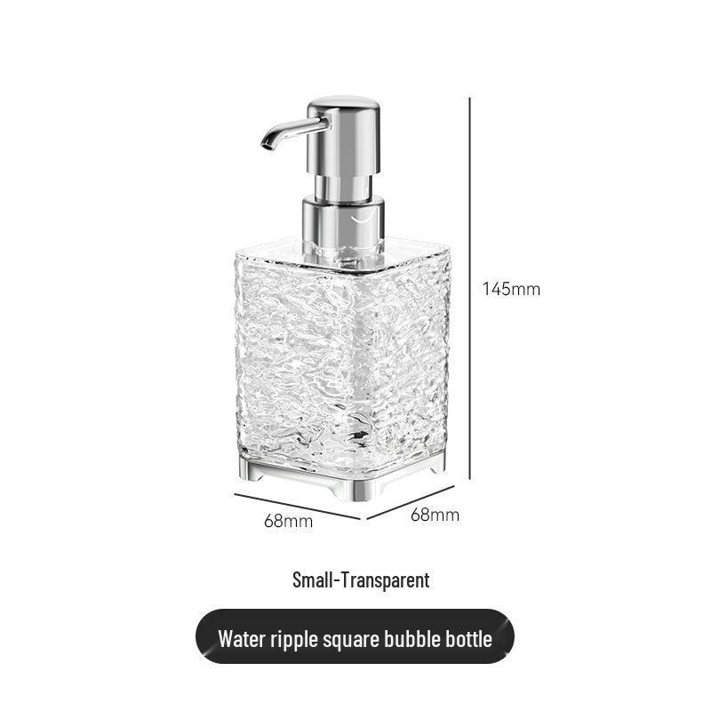 High-End Travel Foaming Dispenser: Shampoo, Shower Gel, Hand Soap Bottle