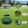Golf Cup Cover Universal Golf Putting Green Hole Cup Cover Outdoor Backyard Golf Practice Training Aid for Golf Course Accessories