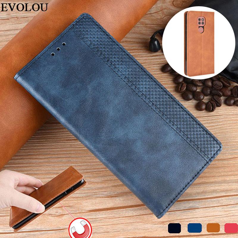 for Motorola Moto G9 Play Case Magnetic Flip Book Leather Case Card Slot Wallet Bracket Cover for Moto G9 Plus G 5G Plus One Fusion Phone Bag