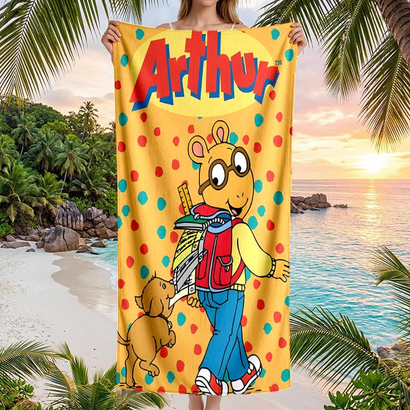 Arthur Fashion Beach Towel: Ideal for Summer Adventures Soft, absorbent and quick drying suitable for swimming and bathing