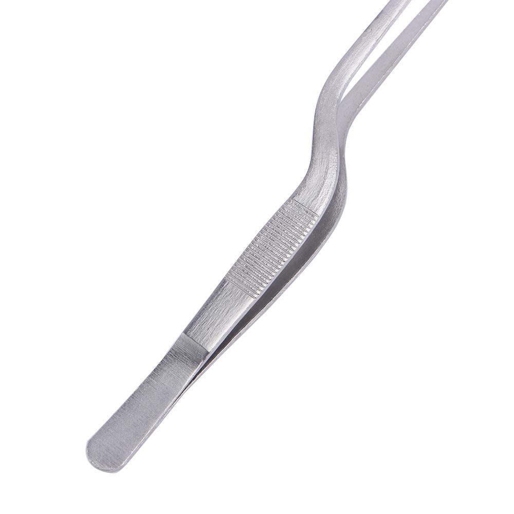 Сервировка Презентация Кухонный Инструмент Шеф-Повар Пищевой Пинцет Из Нержавеющей Стали Щипцы Для Барбекю Плоскогубцы Зажим Для Барбекю
