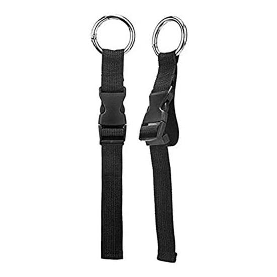 Adjustable Luggage Strap with Hooks & Buckle, Travel Carry Strap for Suitcase