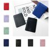 Противокражный ПУ кошелек для монет 8 слотов простой картхолдер портативный кожаный держатель для кредитных ID карт для путешествий