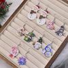 Gradient Snowflake and Reindeer Gnome Christmas Earrings