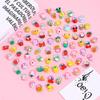10PCS/Set 2CM Mini Cartoon Baby Girls Hair Ties Children HairBands Ponytail Elastic Rubber Band Newborn Hair Accessories