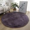 Bedroom Luxury Round Fluffy Area Rug Super Resistant Non-Slip Design Circle Rug