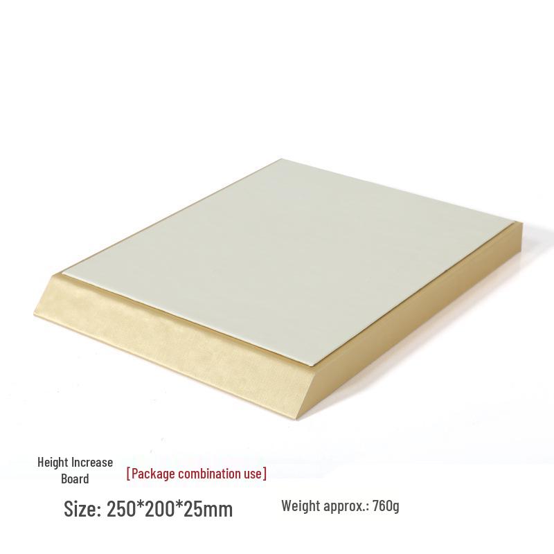 Бежевая подставка для демонстрации ювелирных изделий из жадеита из ПУ кожи для колец и подвесок