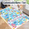 Custom Text Care Bears Pattern Floor Rug Soft Indoor Carpet Mat Living Room Bedroom