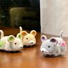 Robotic Plush Mouse Cats Toy Simulated Animal Automatic Movements Anxiety Boredom Relief For Indoor Floor Table Use
