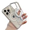Магнитный прозрачный чехол для Apple iPhone 17 Pro Max, совместимый с 16/15/14/13, Magsafe два в одном.