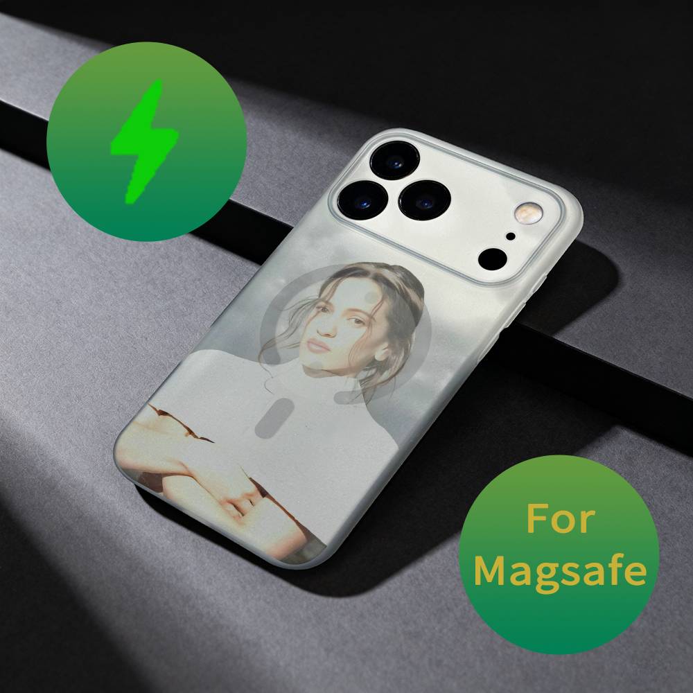 Испанский R-Rosalia RUX Чехол для телефона для iPhone 17,16,15,14,13,12,X,XS,Pro,Max,Plus,E,Air,Mini с Magsafe Магнитный Тонкий Матовый